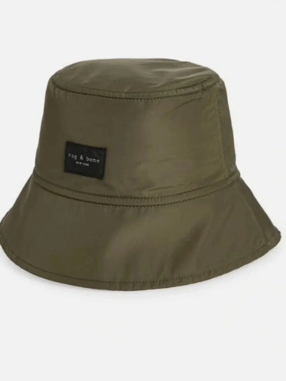 Rag & Bone Addison Bucket Hat Army Green Lightweight S/M